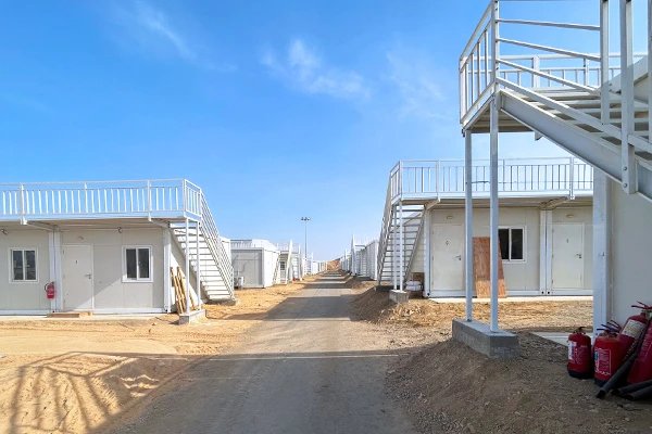 沙特基地工人营地