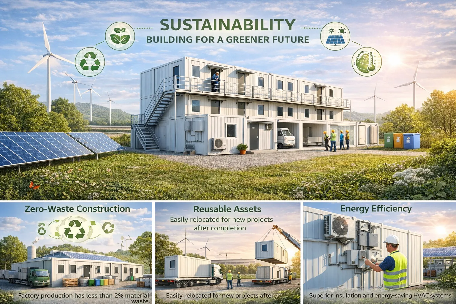 集装箱宿舍:高品质员工住宿的终极解决方案 集装箱宿舍:高品质员工住宿的终极解决方案