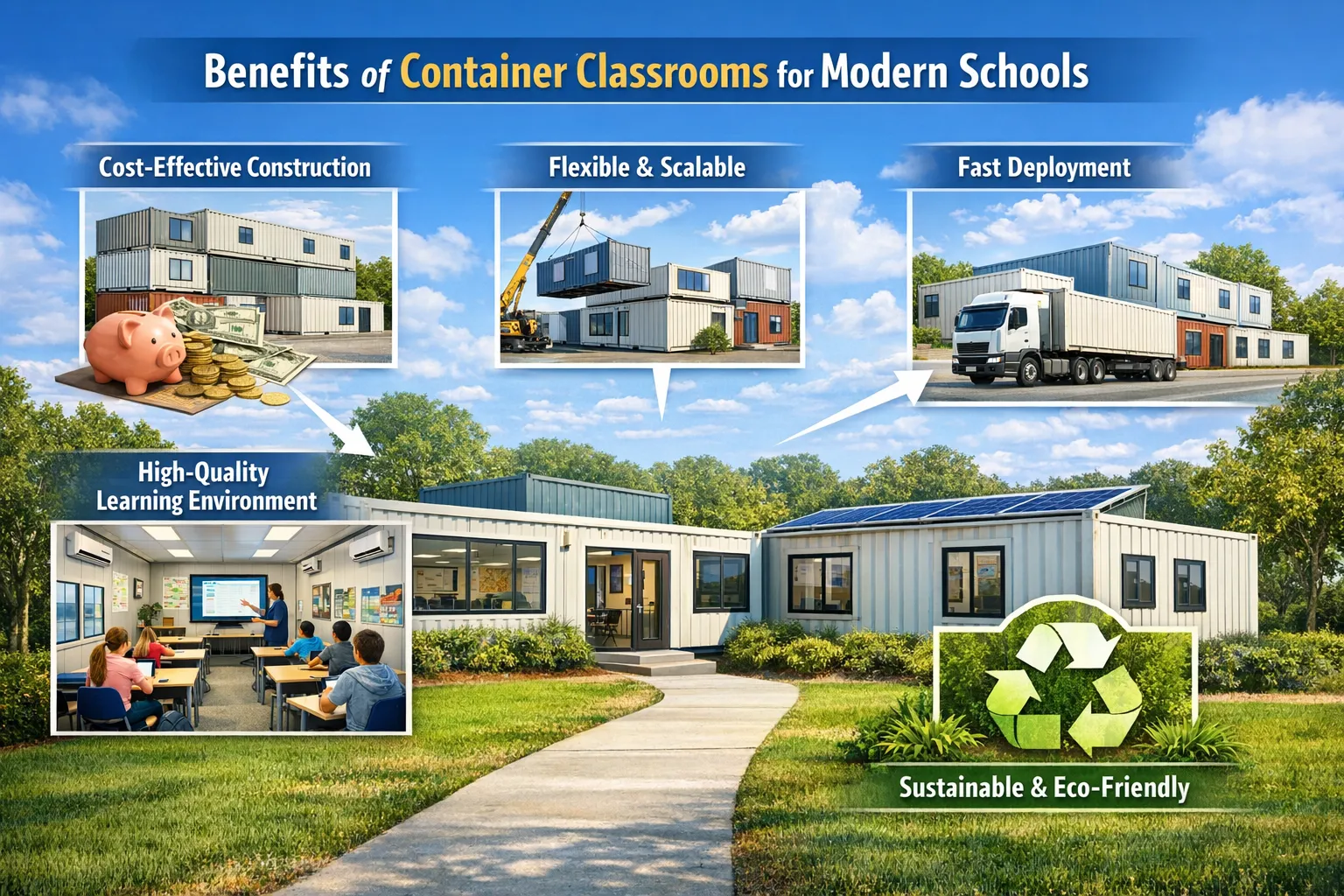 Container Classrooms: Innovative and Sustainable Learning Spaces for Modern Education