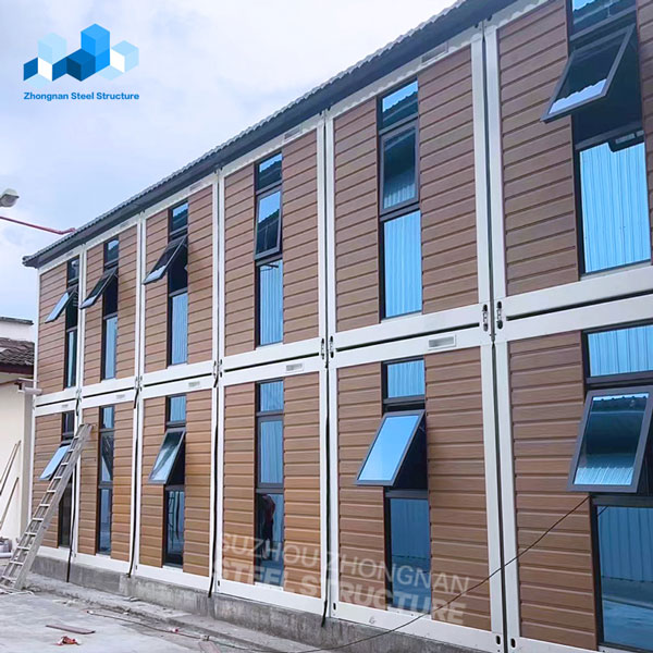 glass facade container office glass facade container office
