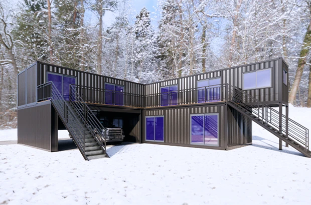 豪华集装箱酒店