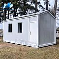 Fast Assembly Container House with Pointed Roof - 0327