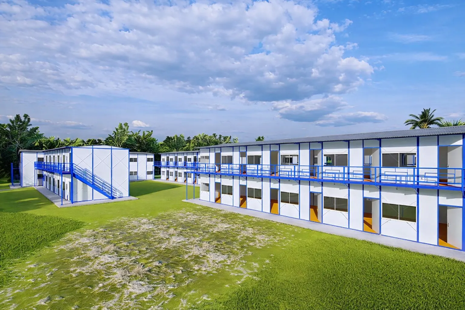 为什么 K 型活动板房是建筑工地的理想选择 为什么 K 型活动板房是建筑工地的理想选择