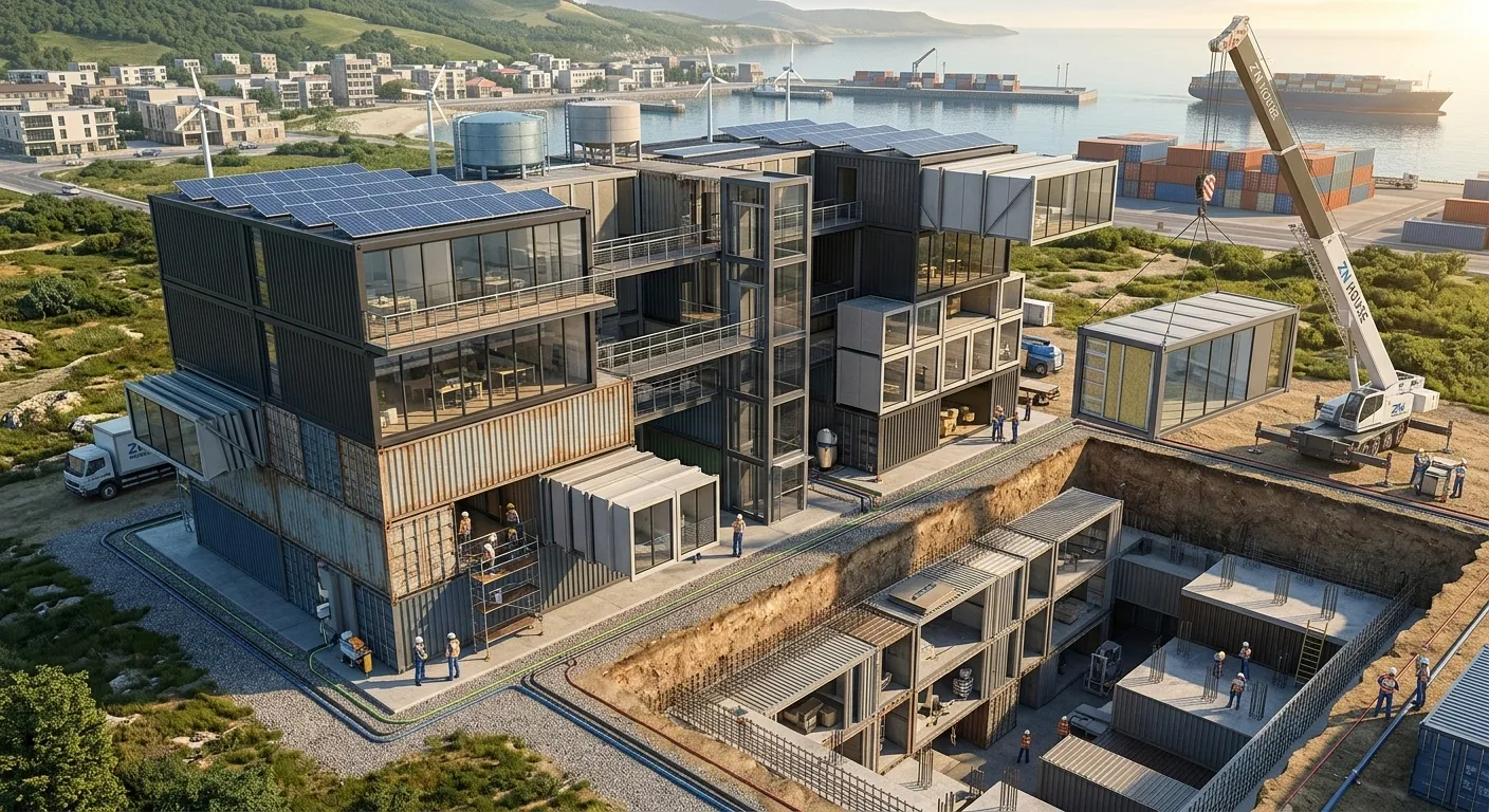 Container House Construction: The Future of Modular Building by ZN House Container House Construction: The Future of Modular Building by ZN House