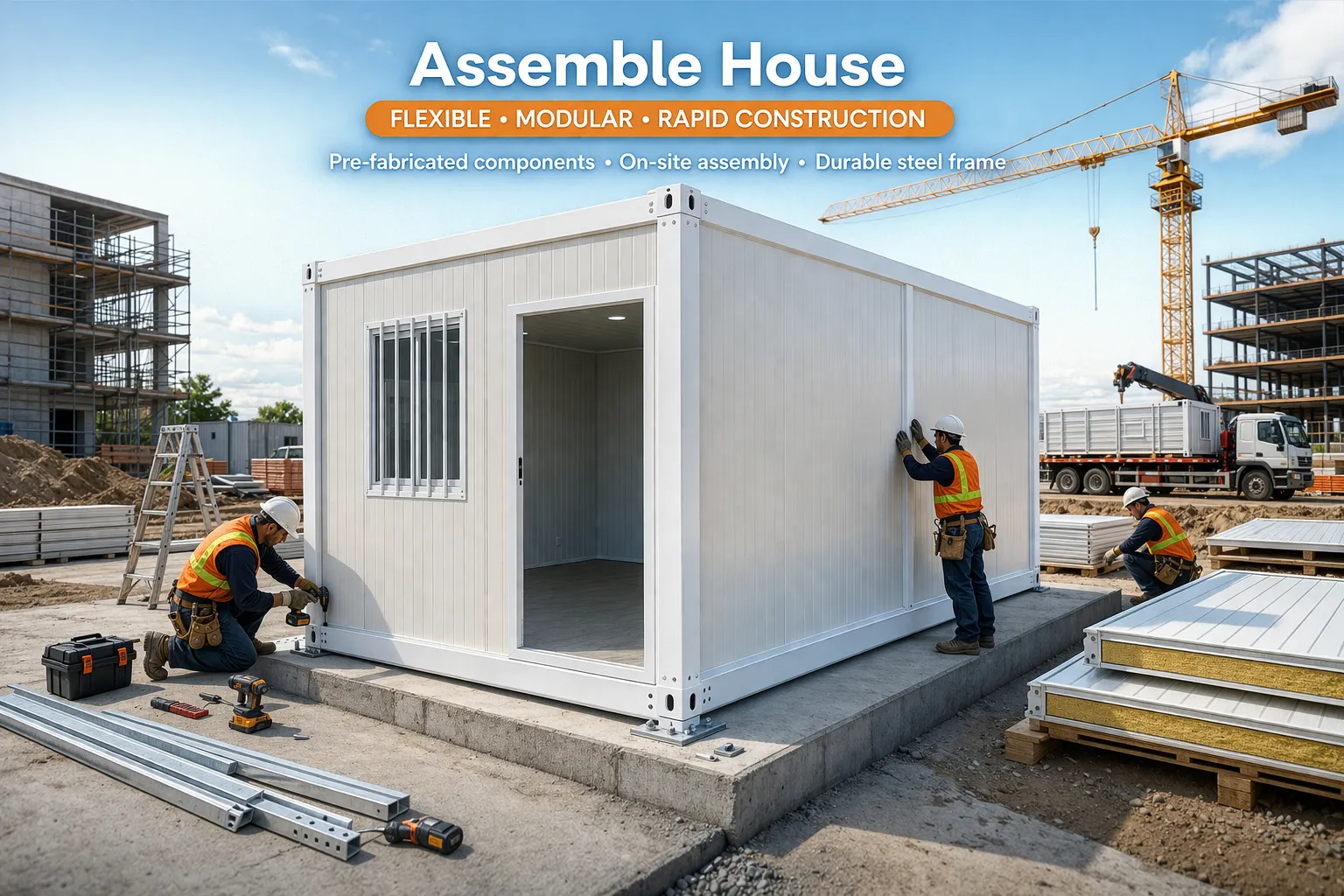 Assemble House: Flexible, Modular Living Solutions for Modern Construction Assemble House: Flexible, Modular Living Solutions for Modern Construction