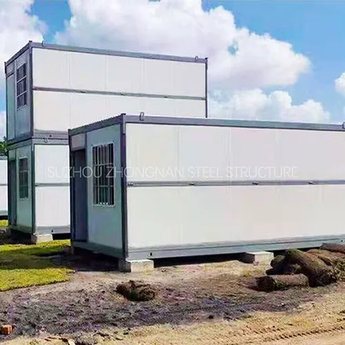 Easy to move reusable worker dormitory on the construction site