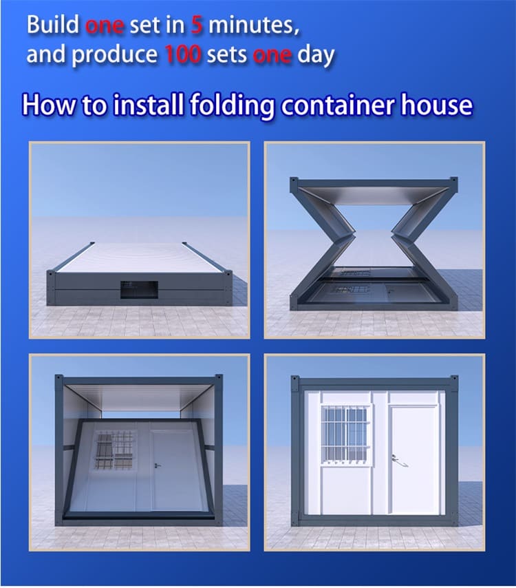 White Standard Folding Container White Standard Folding Container