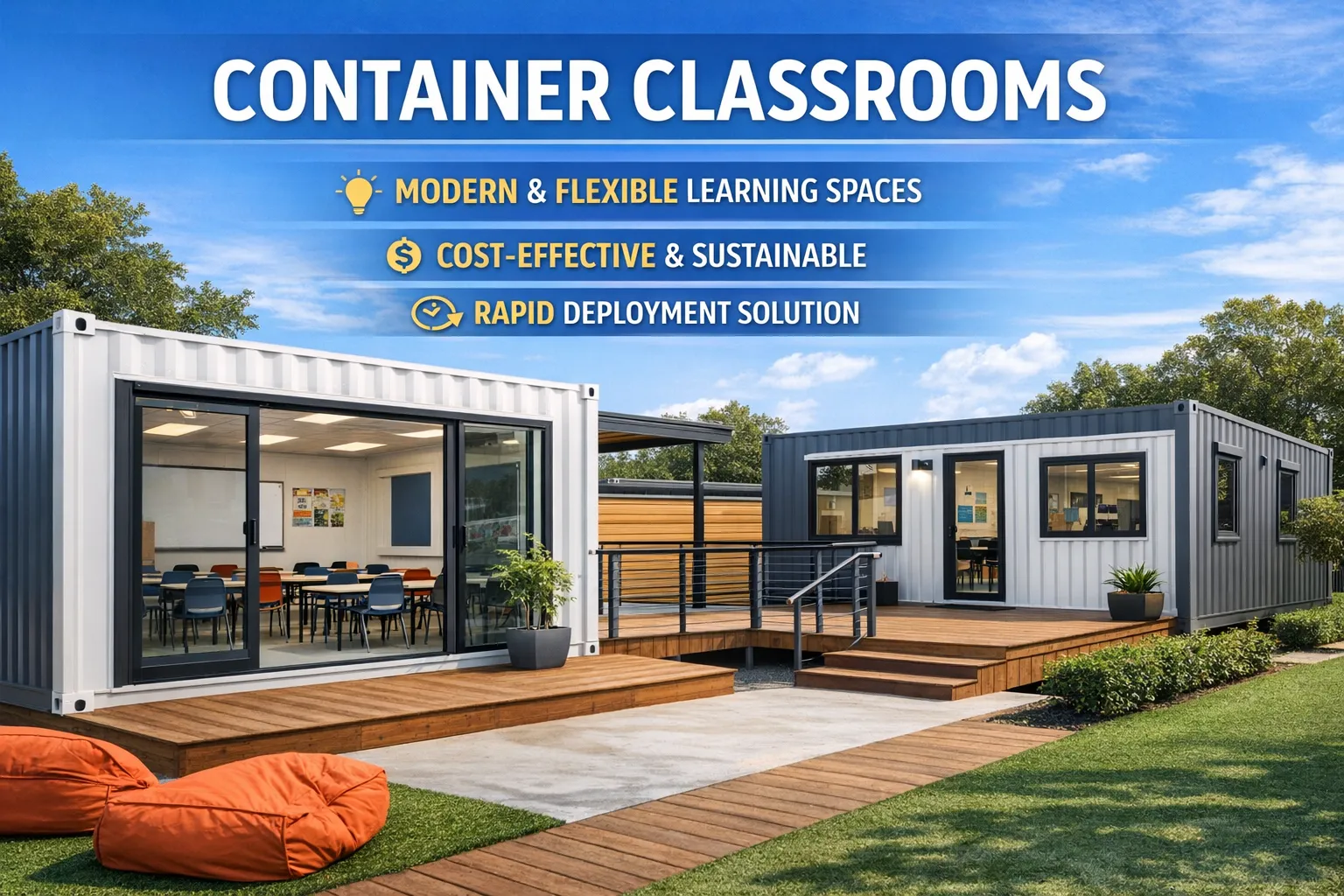 Container Classrooms: Innovative and Sustainable Learning Spaces for Modern Education