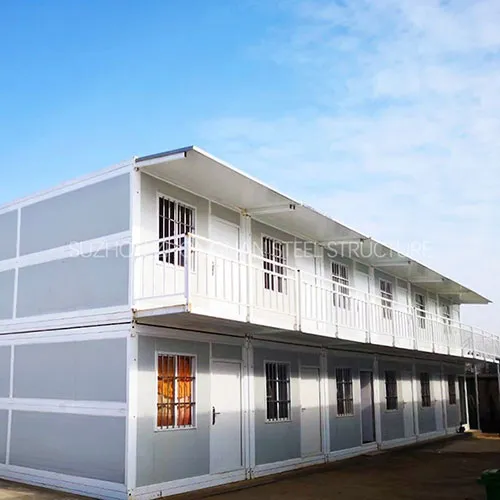 Folding container house customized by Canadian customers