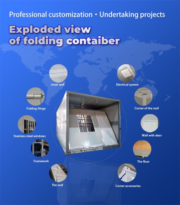 White Standard Folding Container White Standard Folding Container