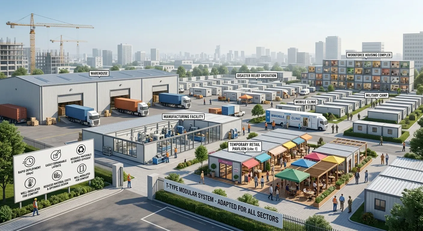 Modular T-type Building System: Transforming Prefab Construction Modular T-type Building System: Transforming Prefab Construction